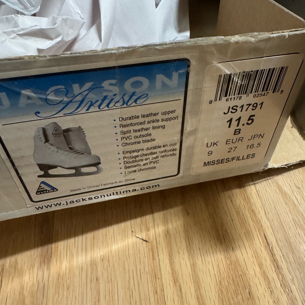JACKSON Artiste Ice Skates size 11.5